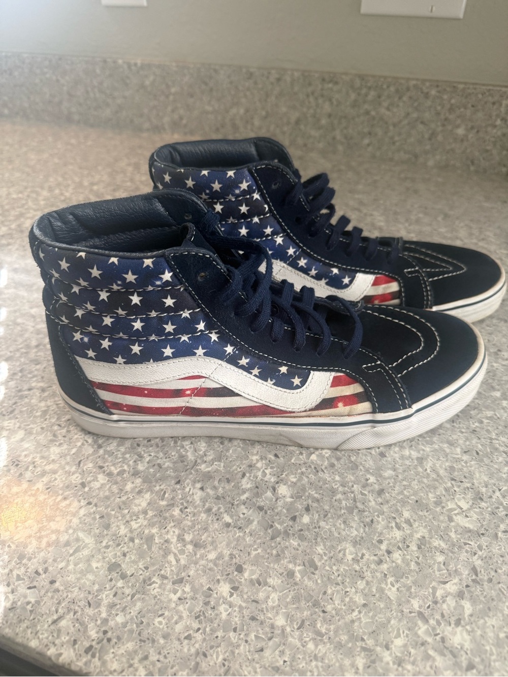 Vans sk8 high American Flag